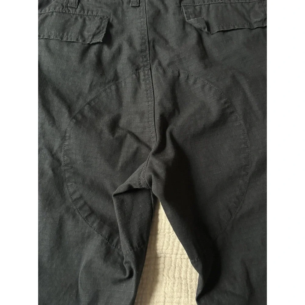 MNML‎ Cargo Pants Mens Size 33 Black Pockets Utility Streetwear Adjustable